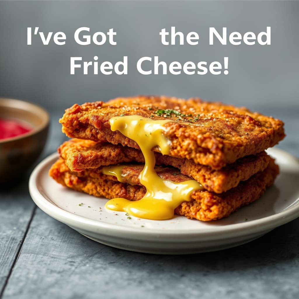 Jeg har behovet, behovet for stekt ost!