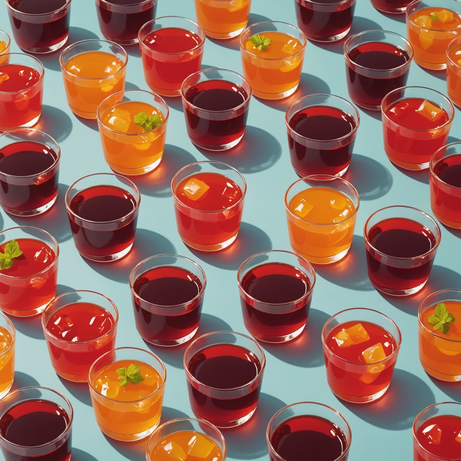 Jennys fantastiske veganske/vegetariske 'Jello'-skudd