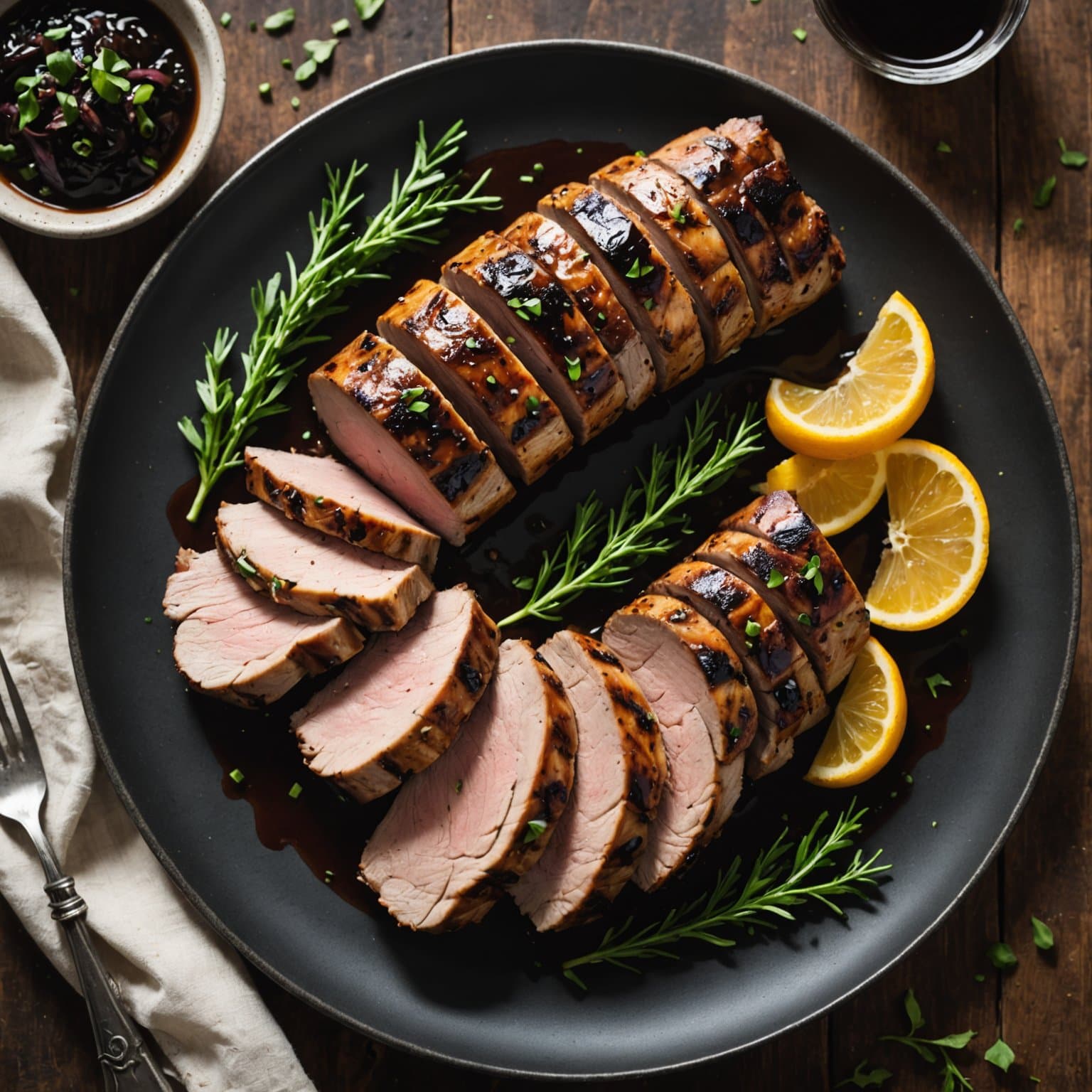 Jerket balsamico-svinefilet