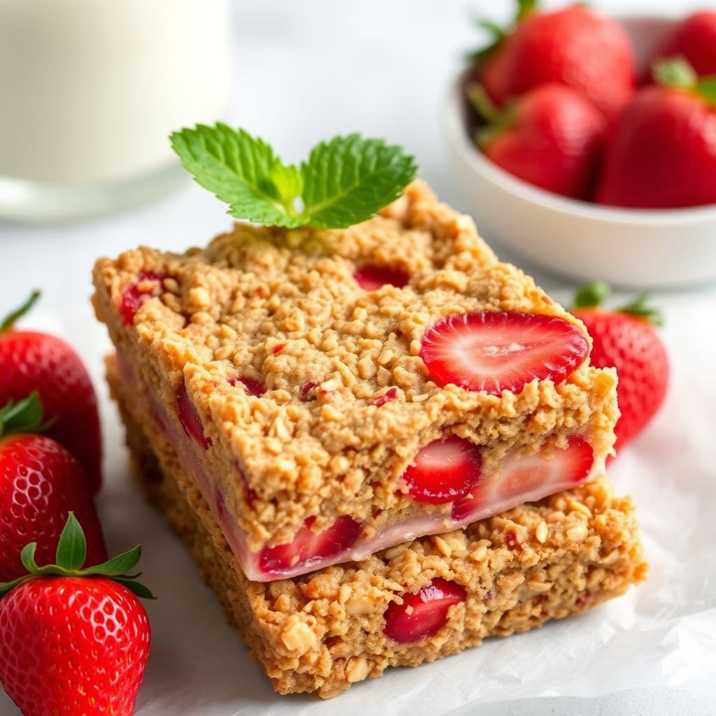 Jordbær-buckwheatbarer