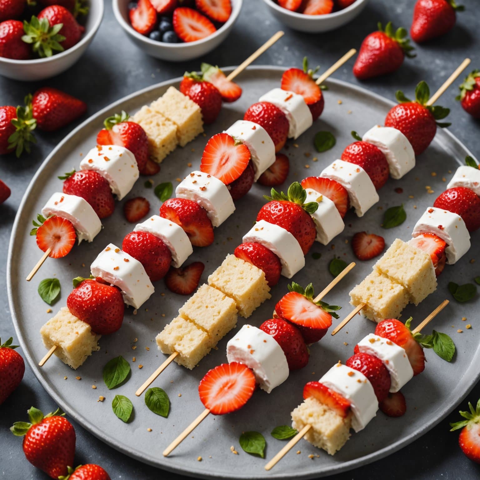 Jordbær Shortcake-spyd