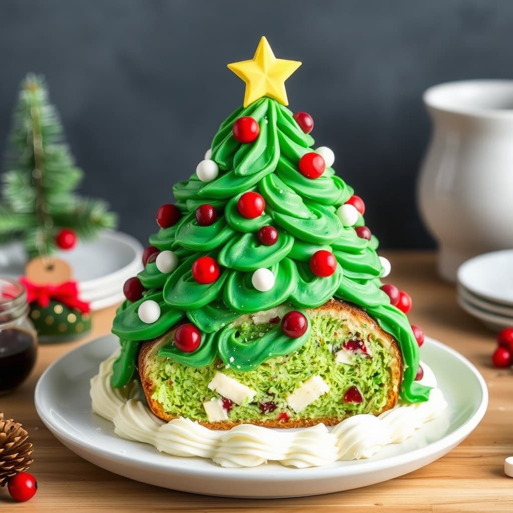 Juletrær-overraskelseskake