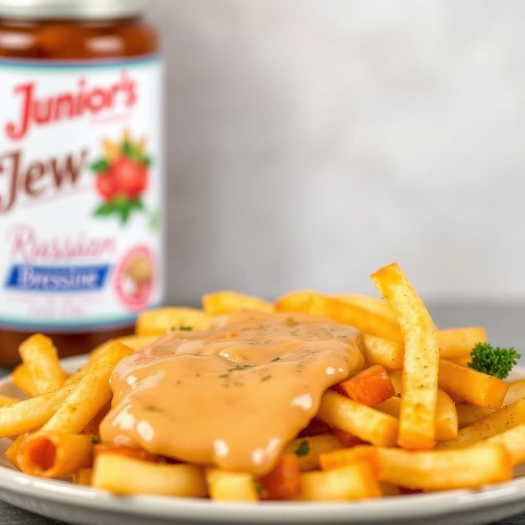 Junior sin russiske dressing