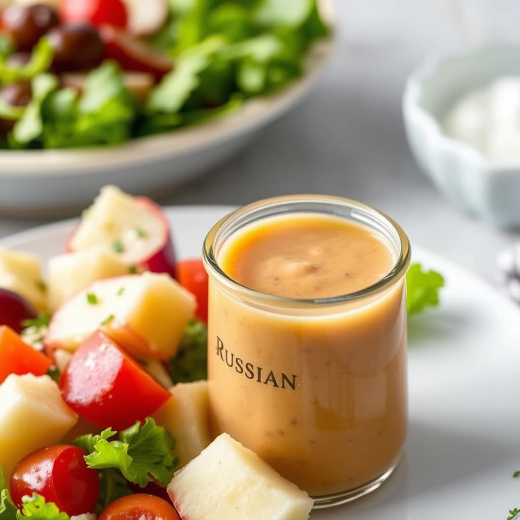 Kald russisk salatdressing