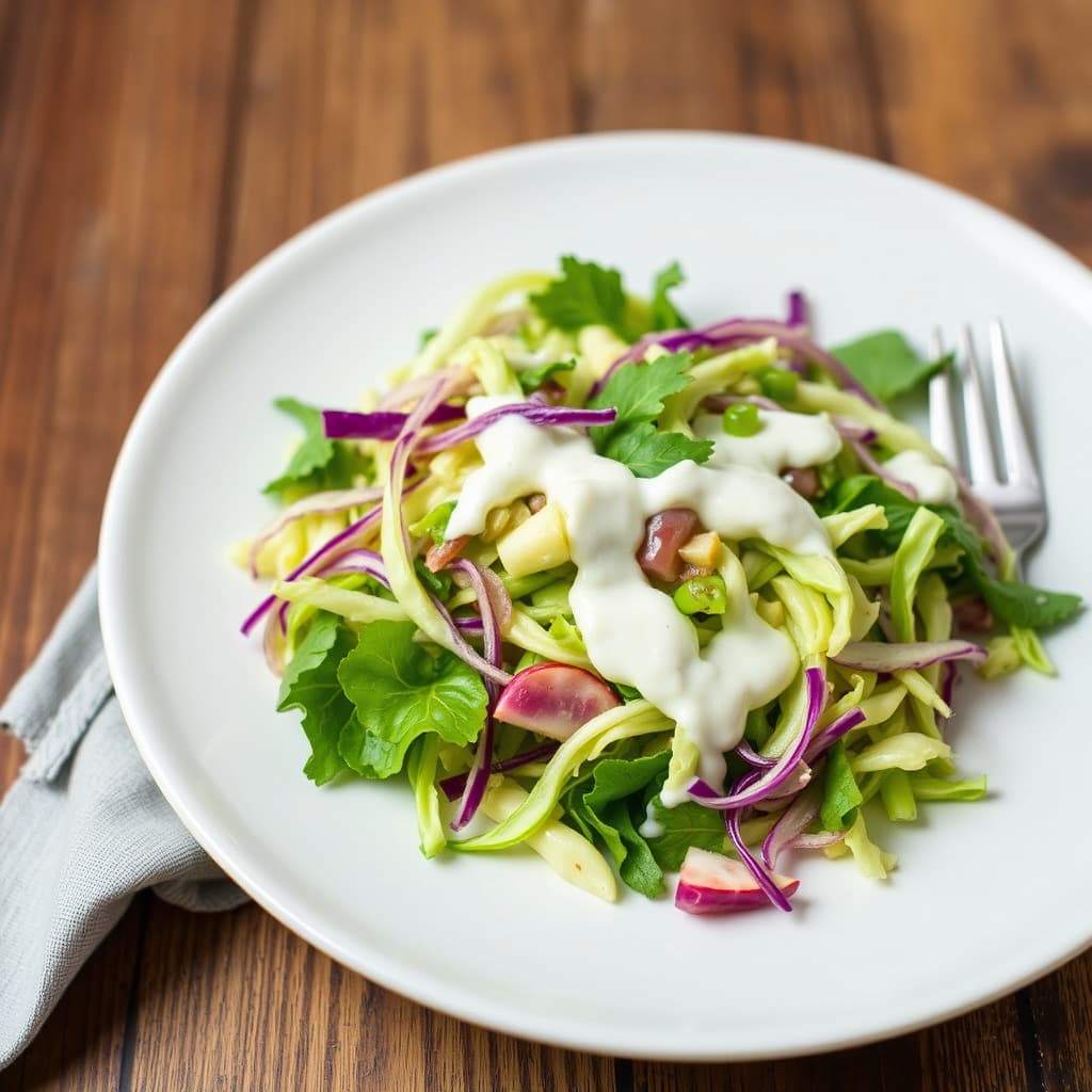 Kålrotsalat med kulturmelkdressing