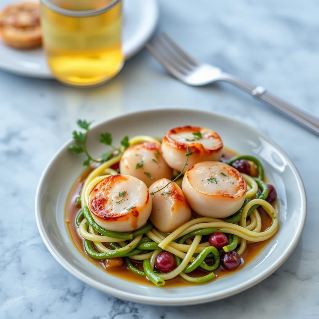 Kalveskiver med Oporto-saus