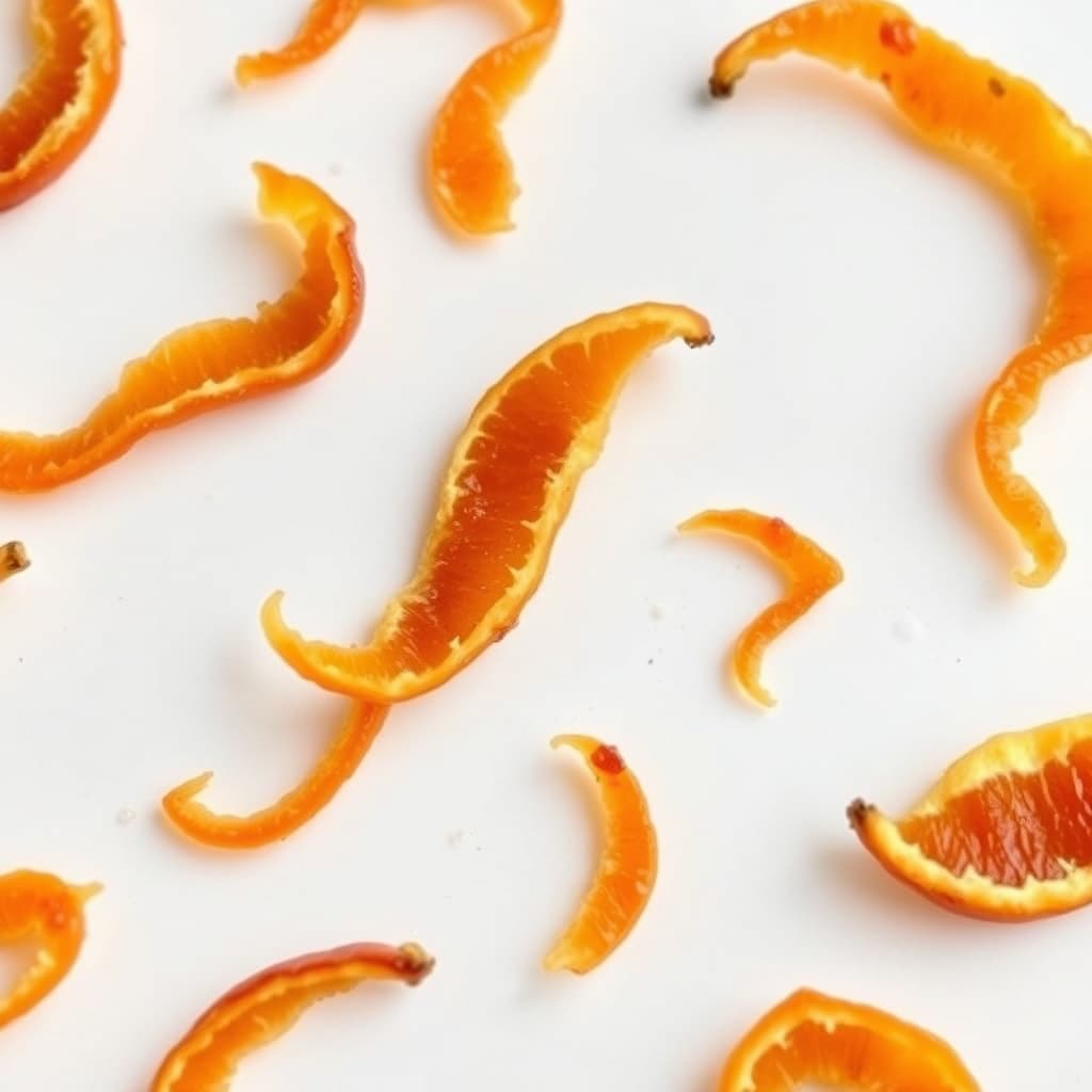 Kandisert mandarinappelskall