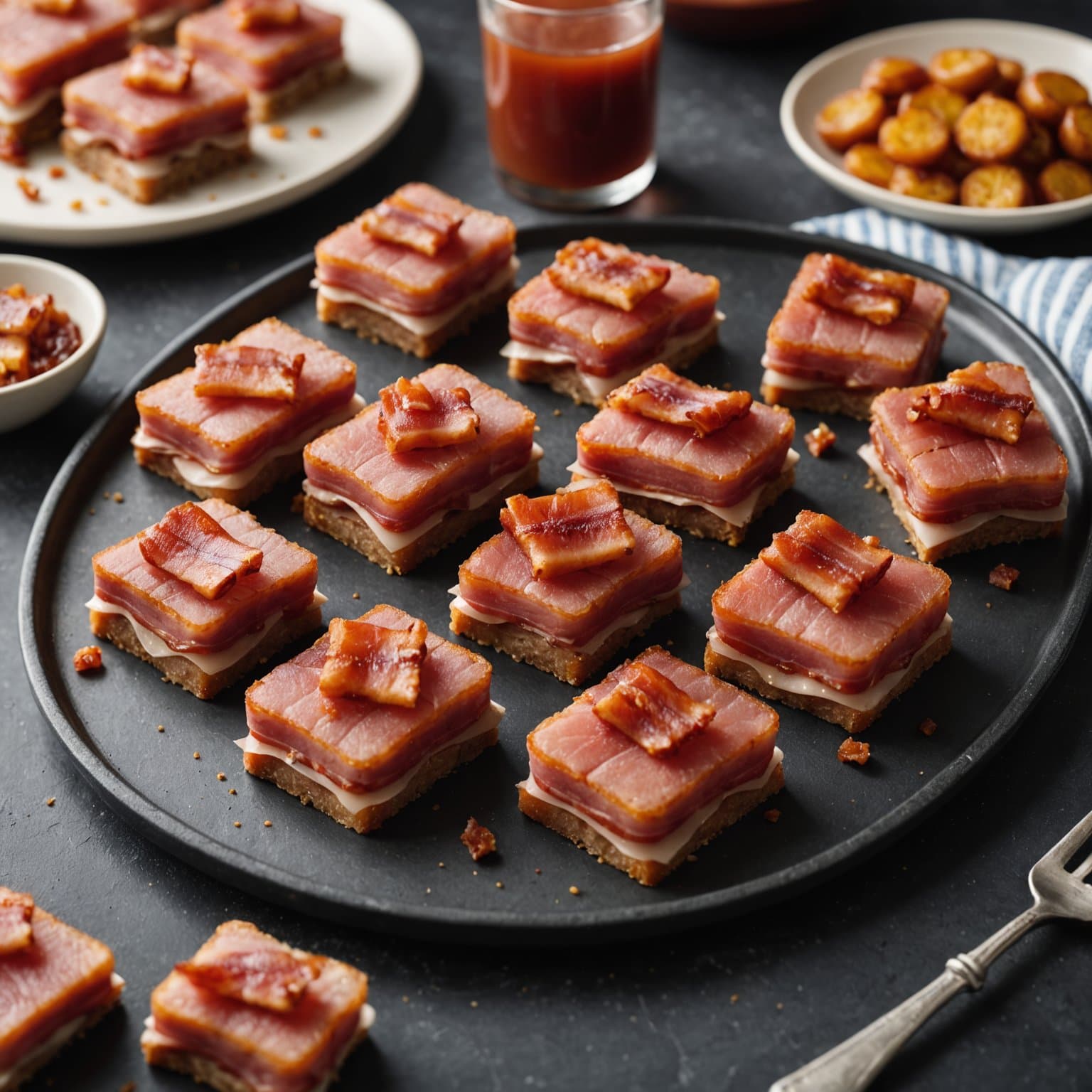 Kandisert SPAM® med bacon