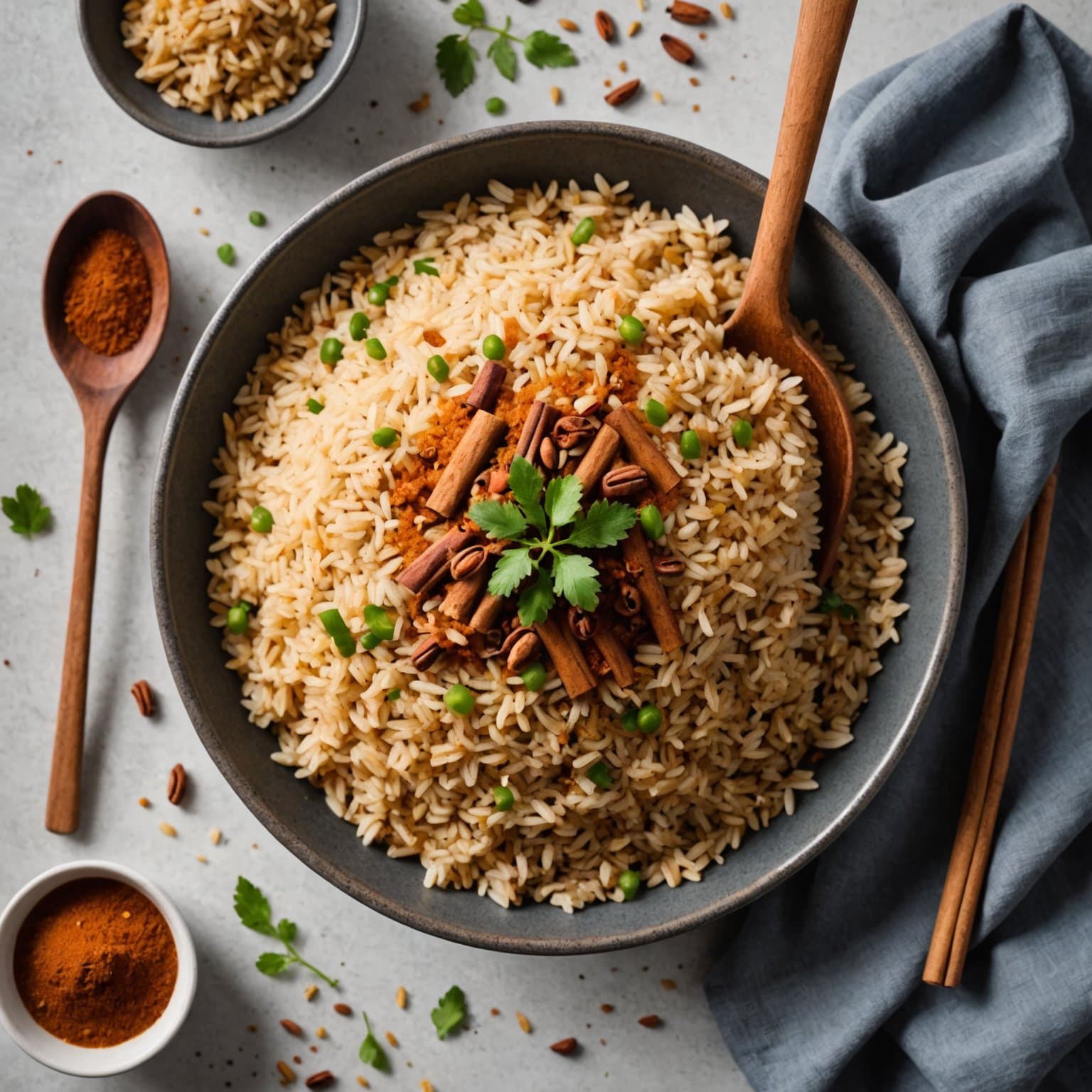 Kanelkrydret ris