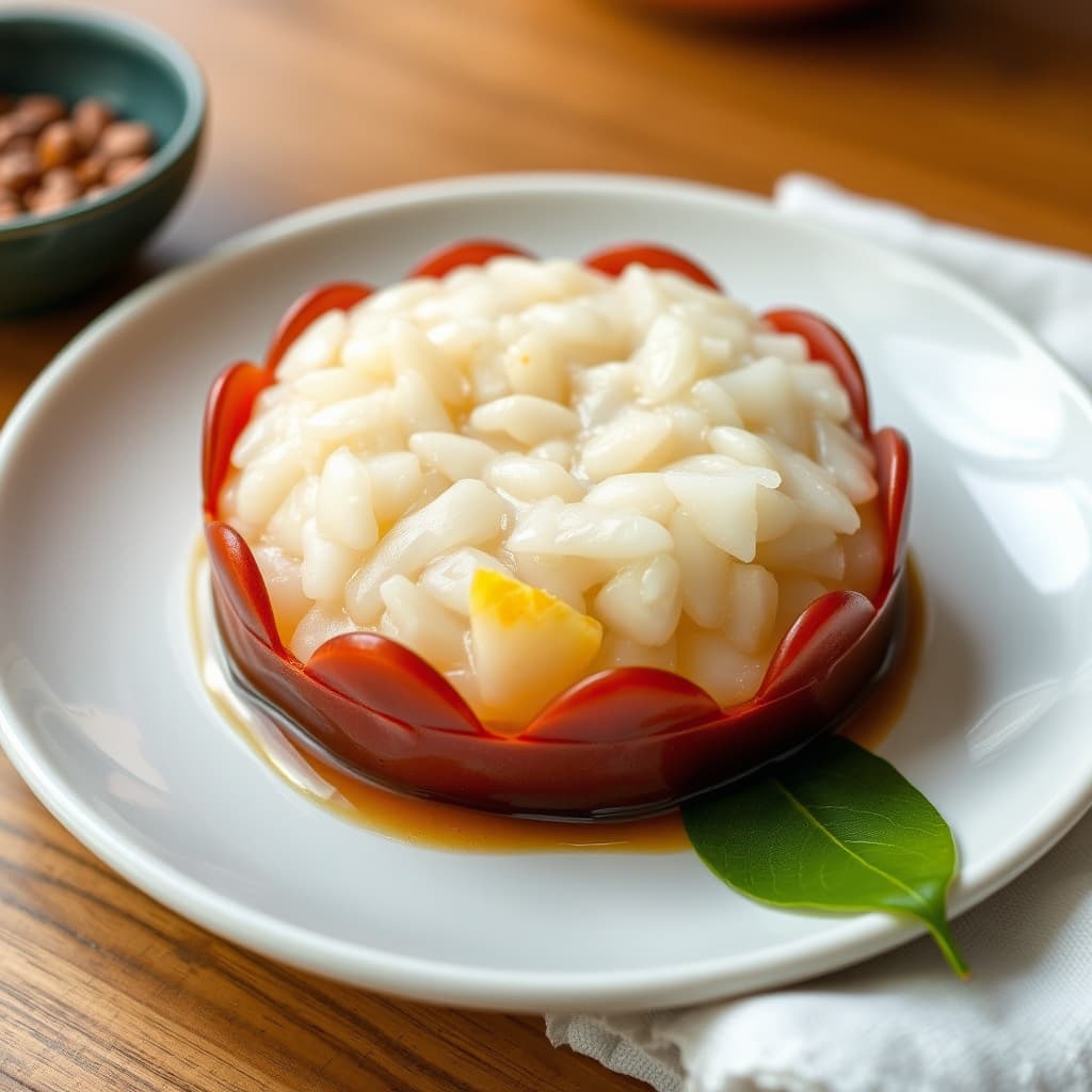 Kao Neuw Kati: Søt klissete riskake-dessert