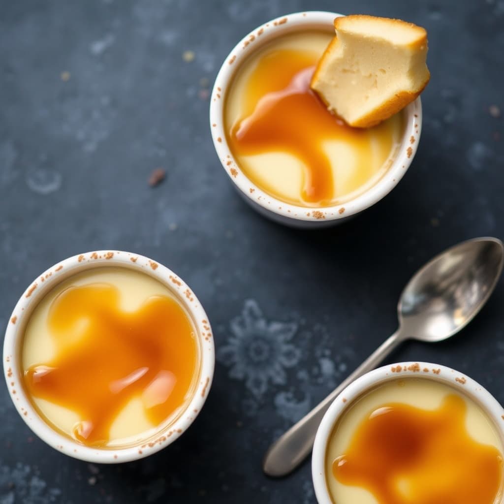 Karamellpudding i krukke