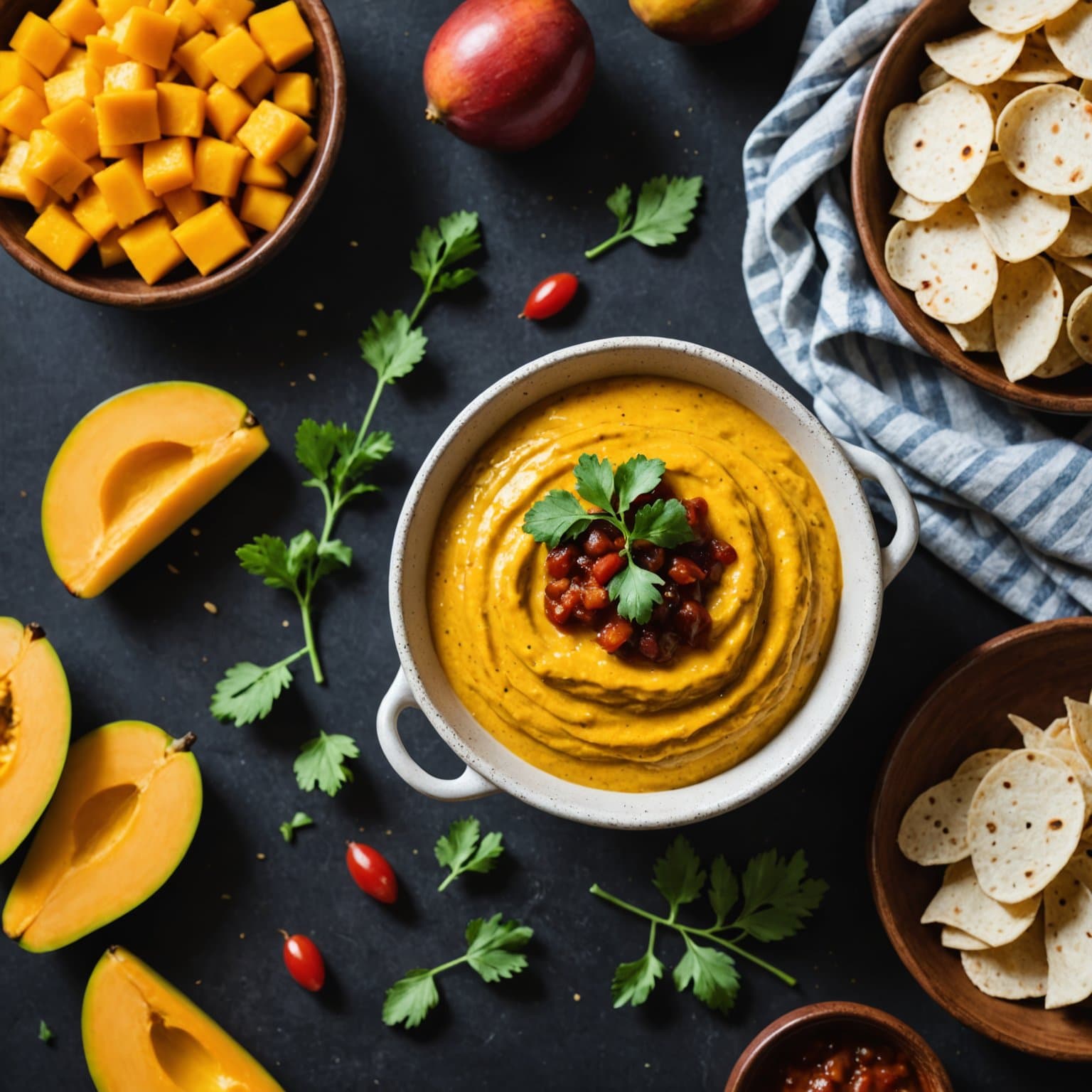 Karrimangochutney-dip