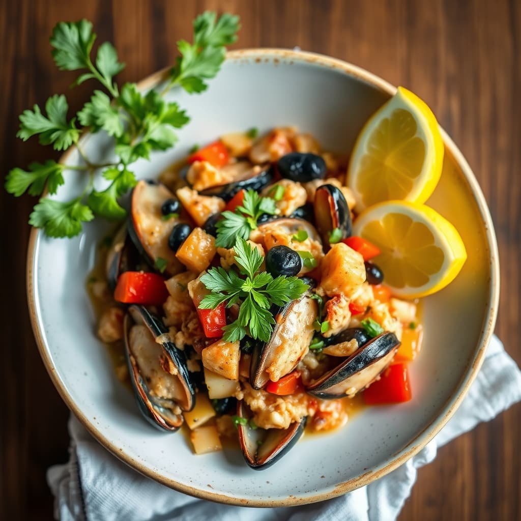 Katalansk-inspirert fersk sardineskebbe