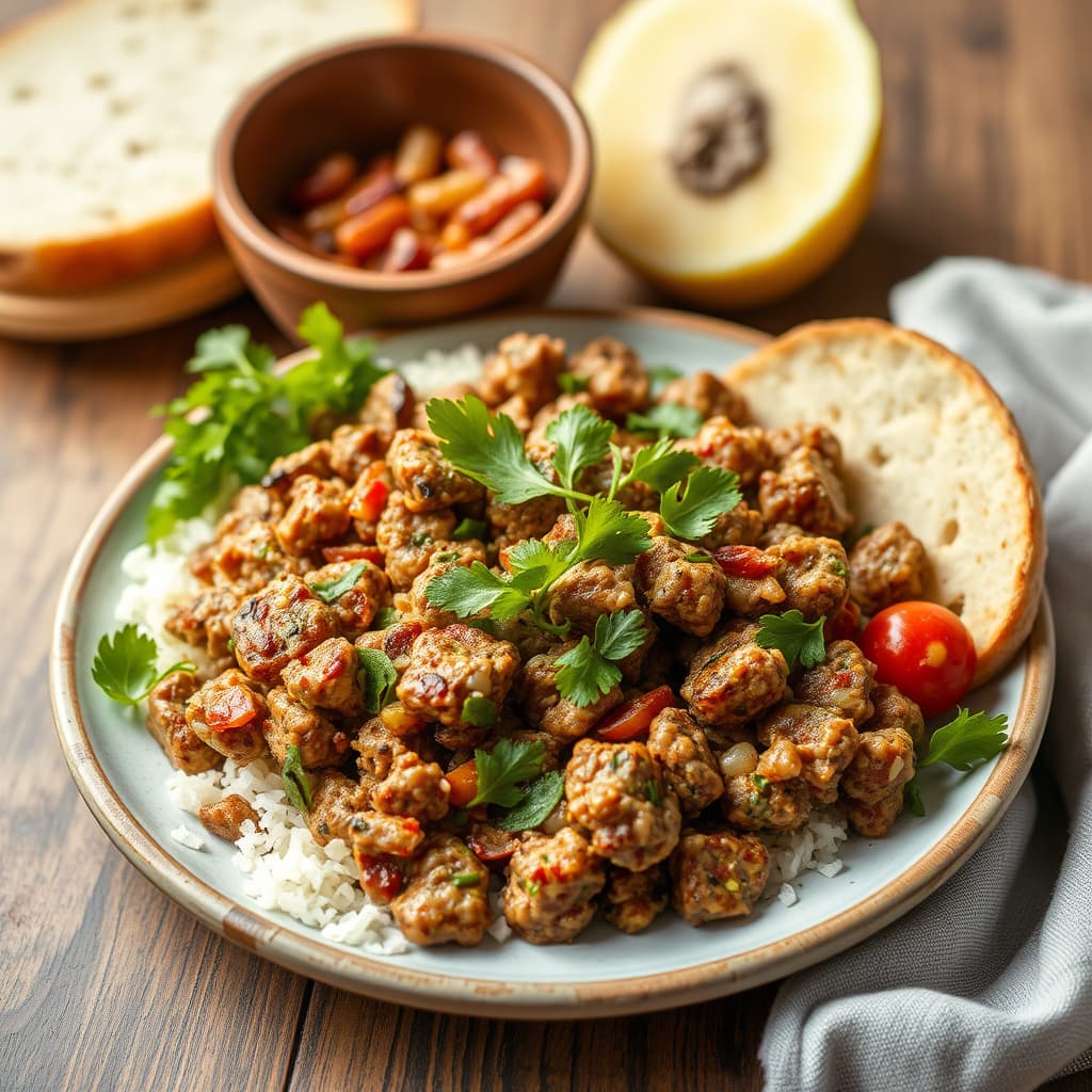 Kibbeh, libanesisk stil