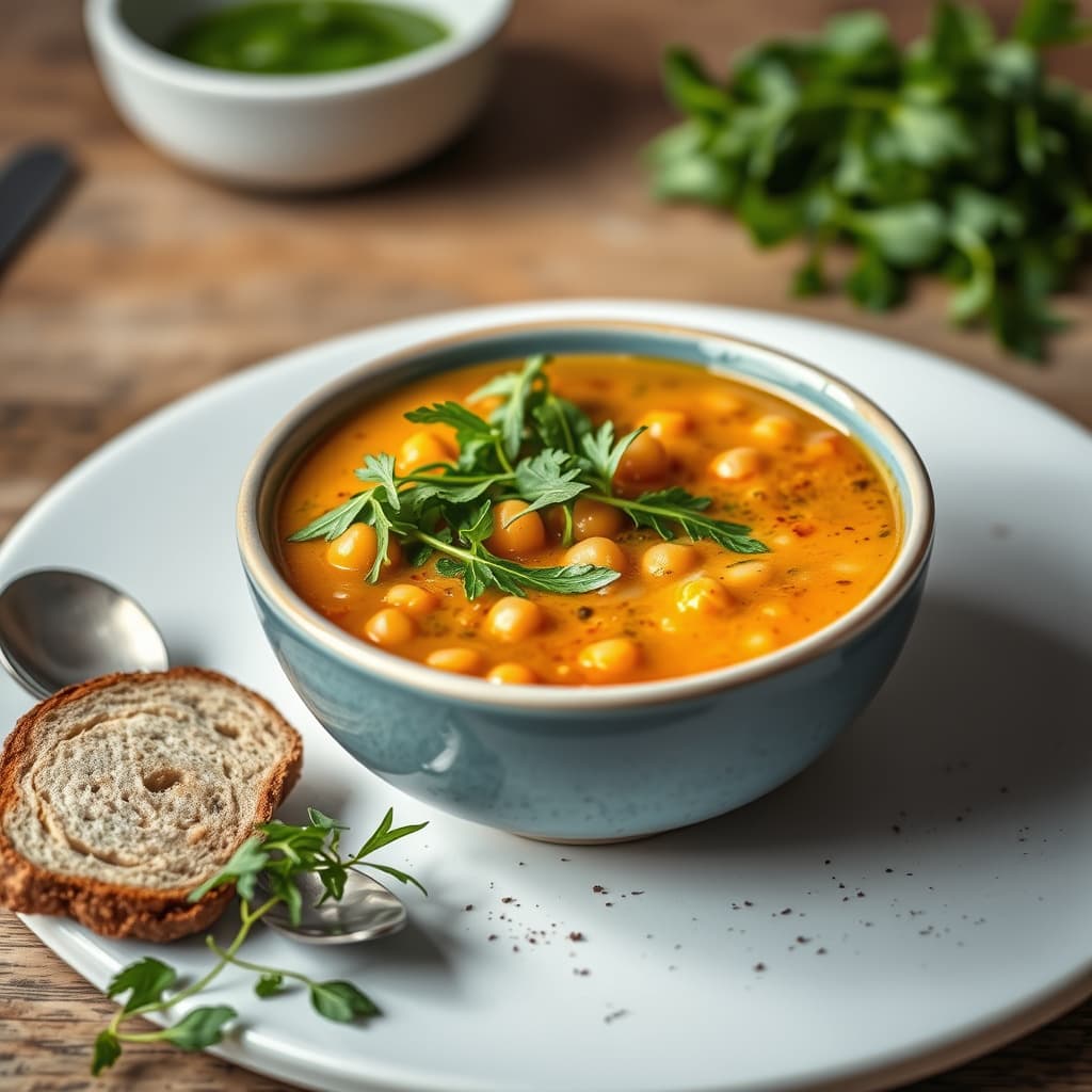 Kikertsalat med ruccula