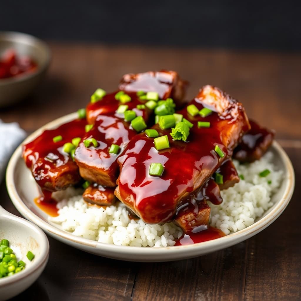 Kinesiske spareribs med teriyakisa glaze