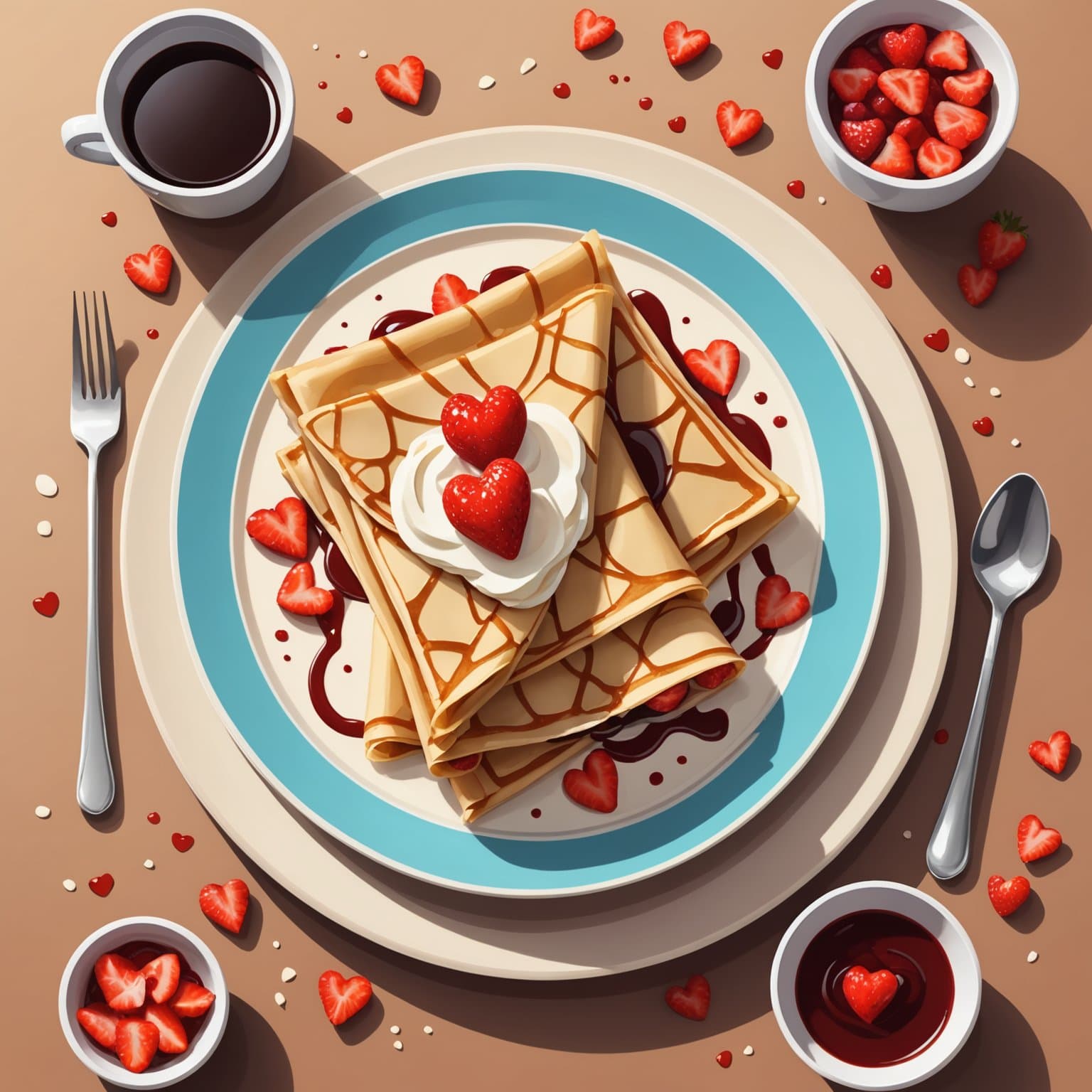 Kjærlighetsbrev - Crepes