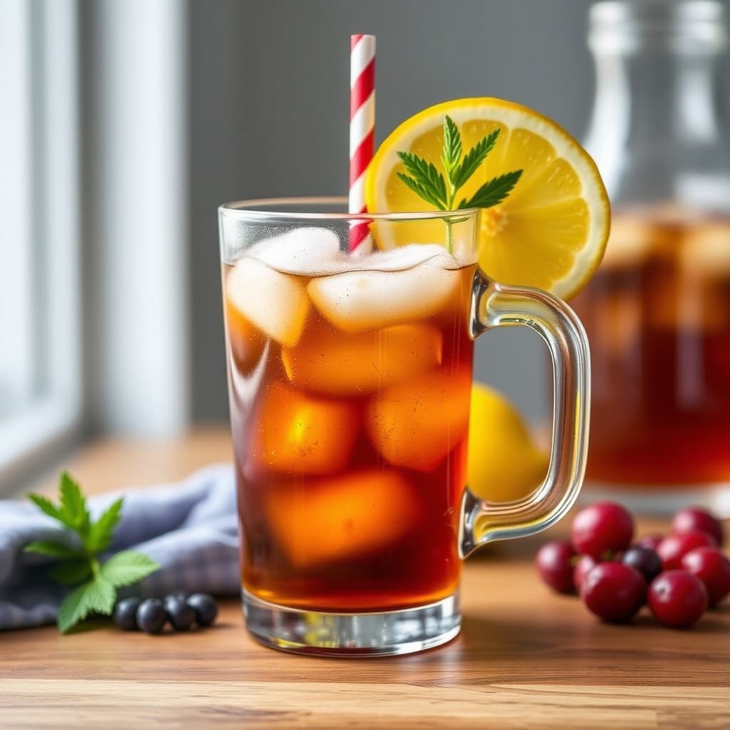 Kjøleskapsbrygget søt iste