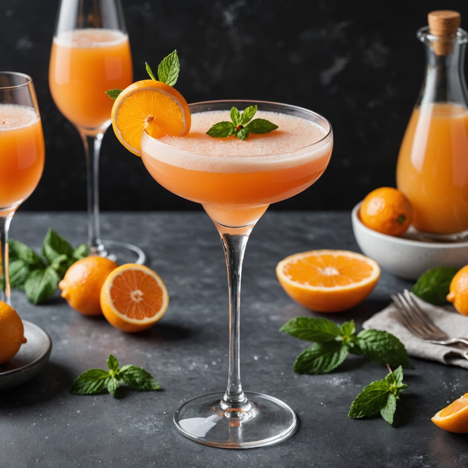 Klassisk Bellini-cocktail