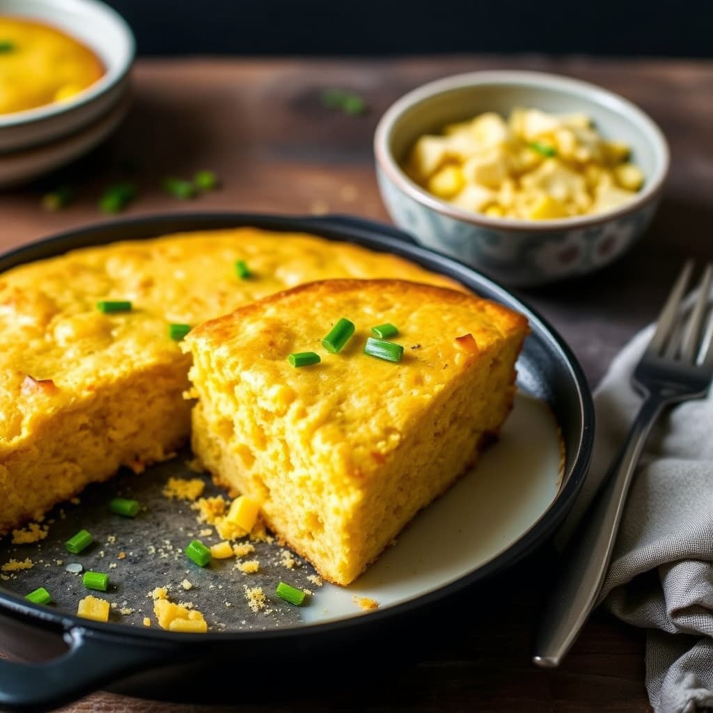 Klassisk vegansk skillet-kornbrød