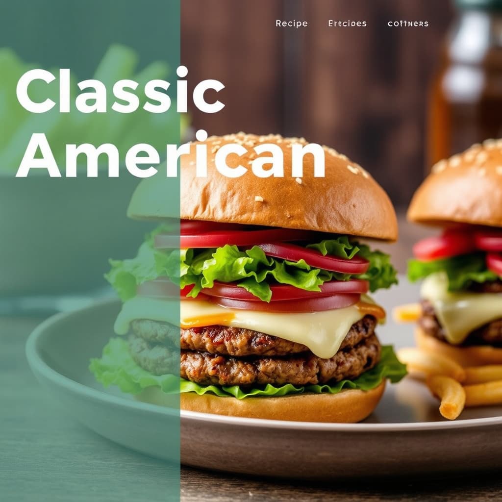 Klassiske amerikanske burgere