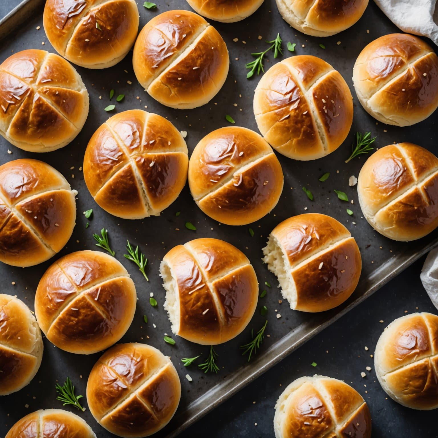 Knekkebrød laget med sunt kokosolje