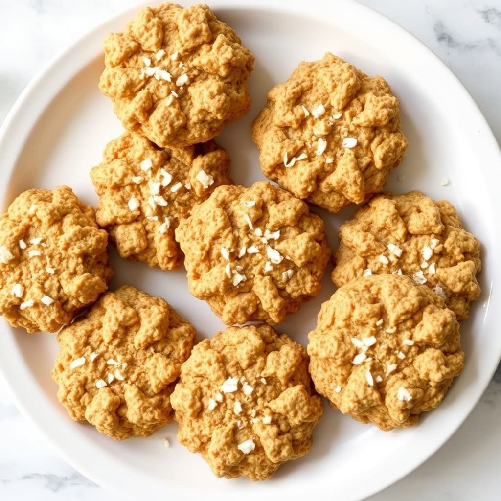 Kokos- og havrefløtespinnede kjeks