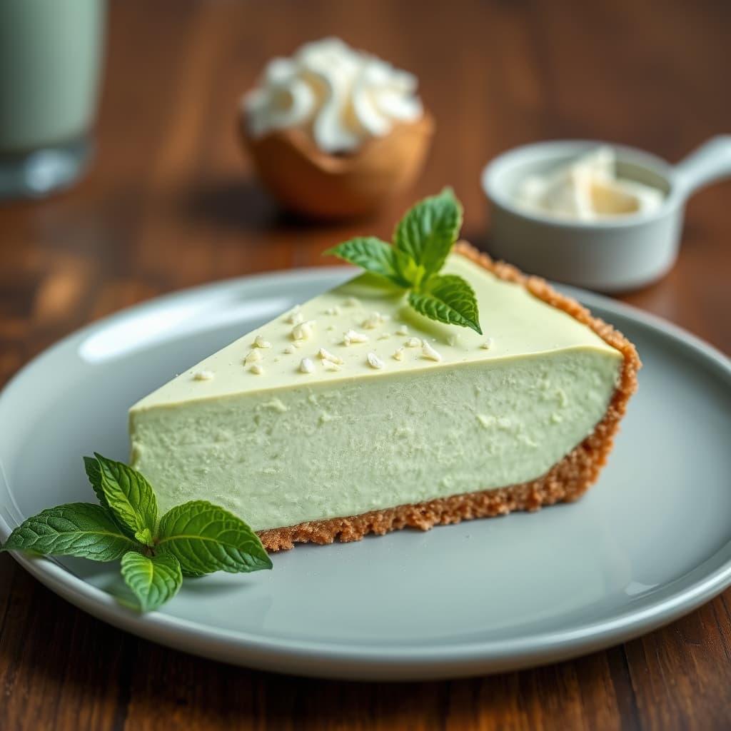 Kokos- og matcha-kremkake