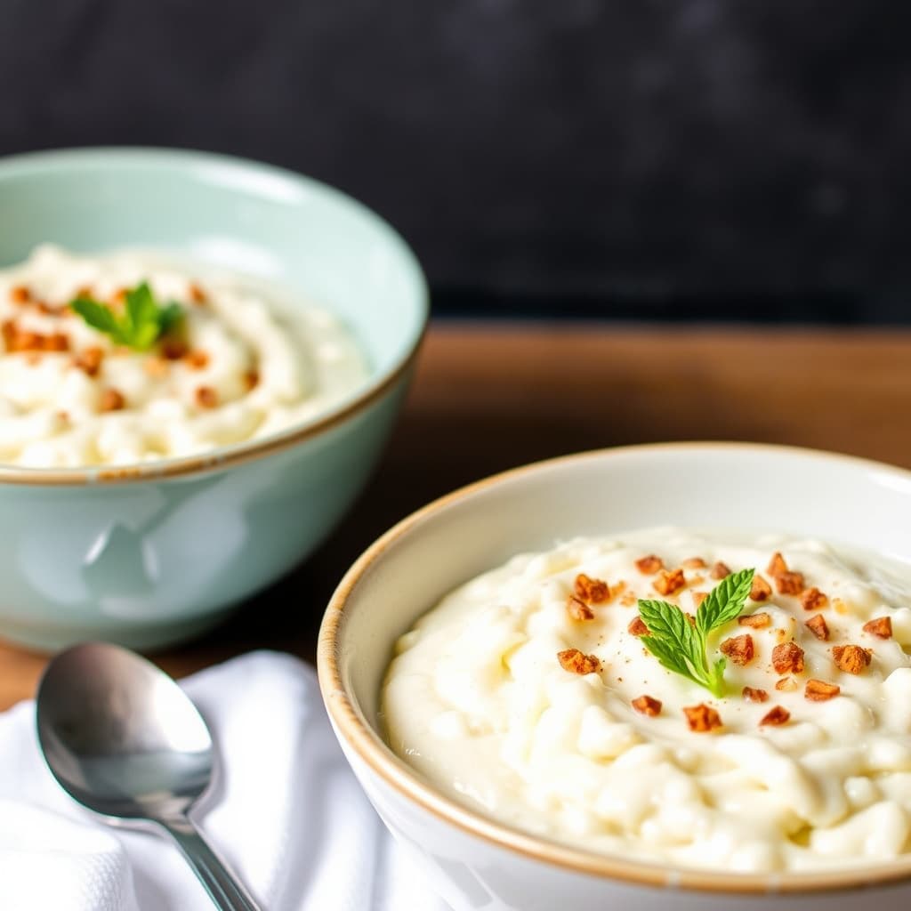 Kokosbrødgrøt med brun ris