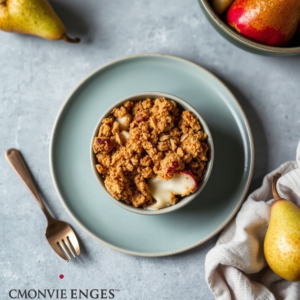 Komisk Pærecyrpudding