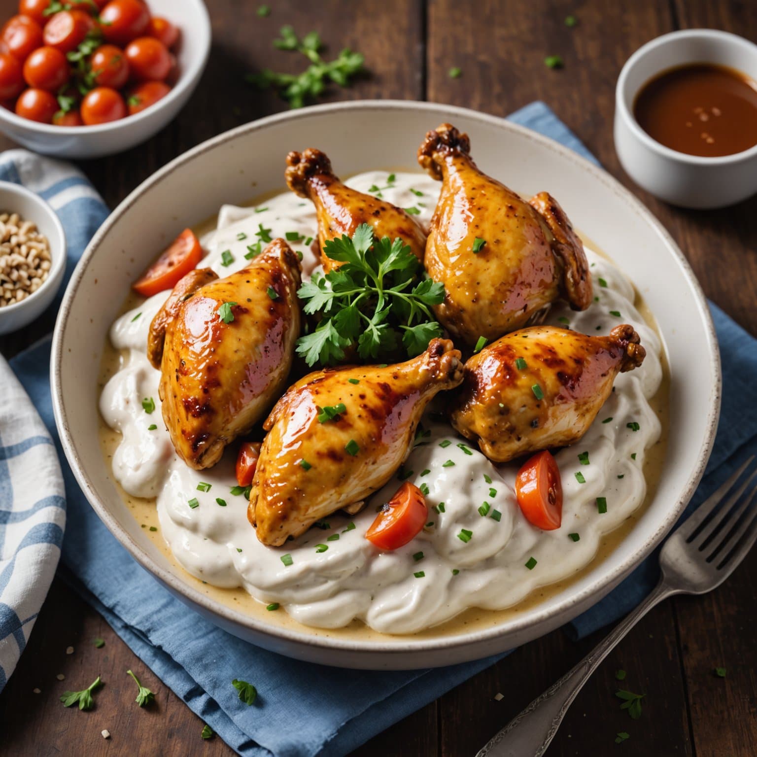 Kongekylling kokt i yoghurt