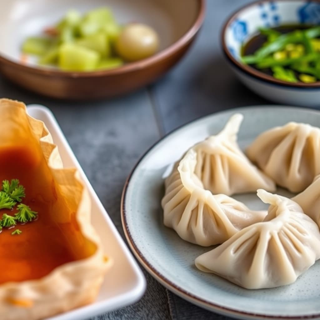 Koreanske dumplings: Mandu
