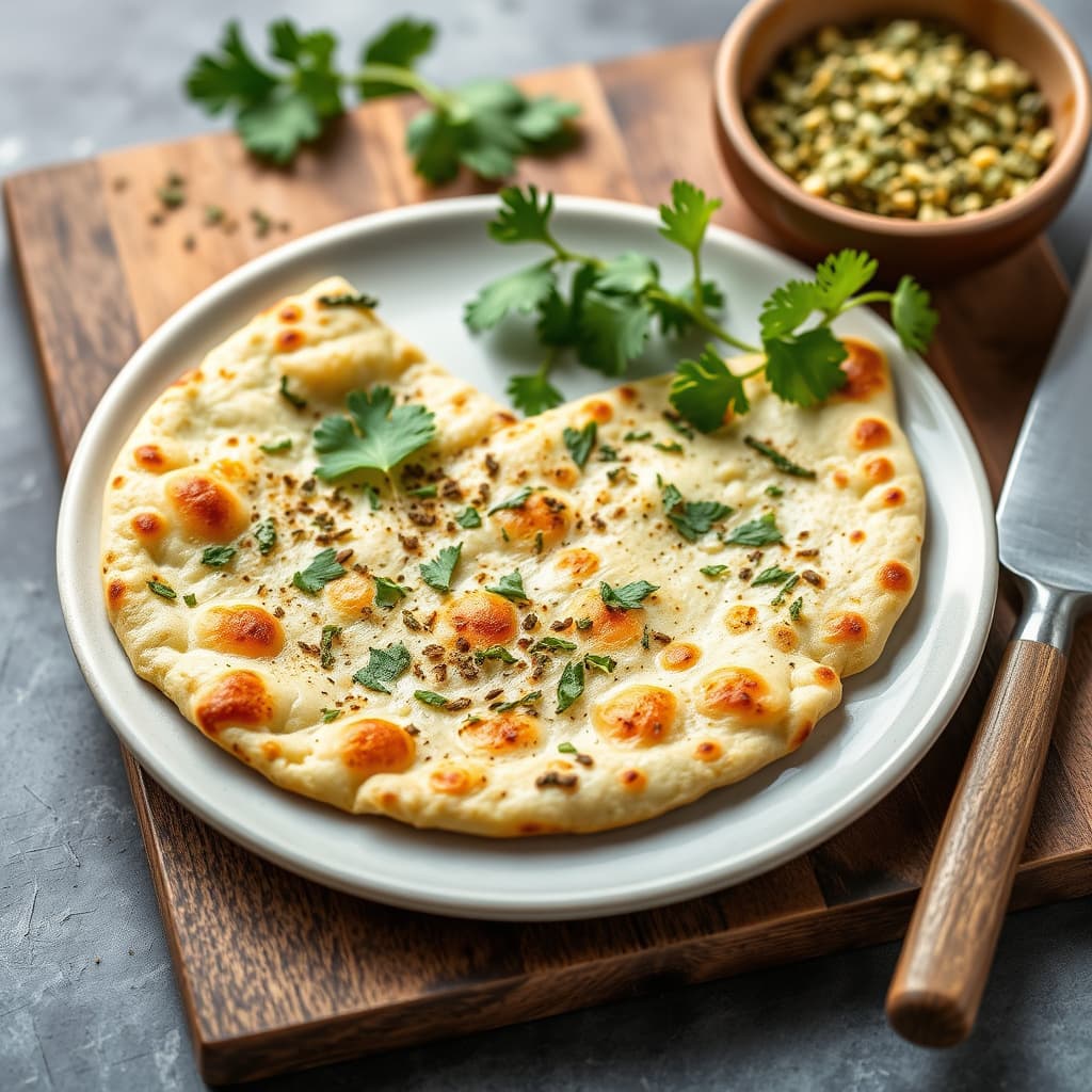 Koriander- og spisskummelflatbrød