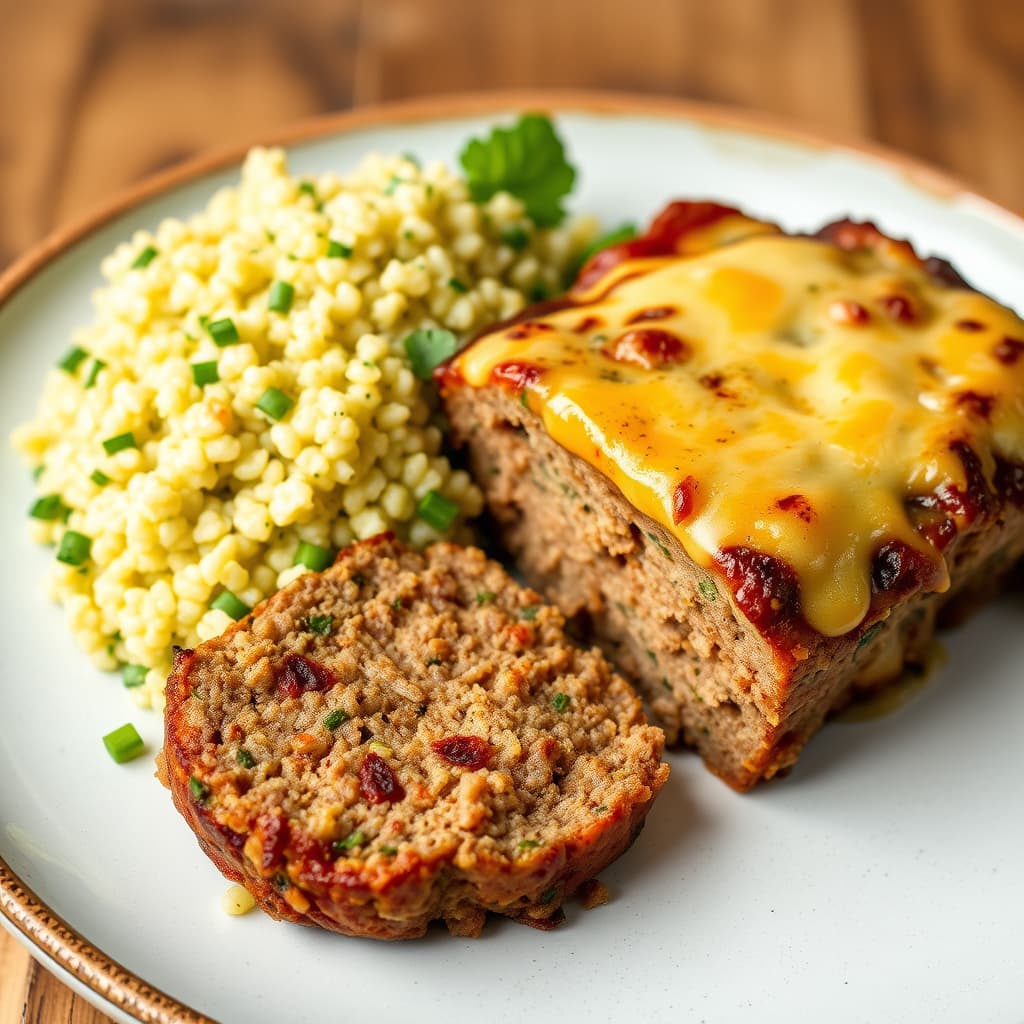 Kraftig kjøttfarse med grønn quinoa