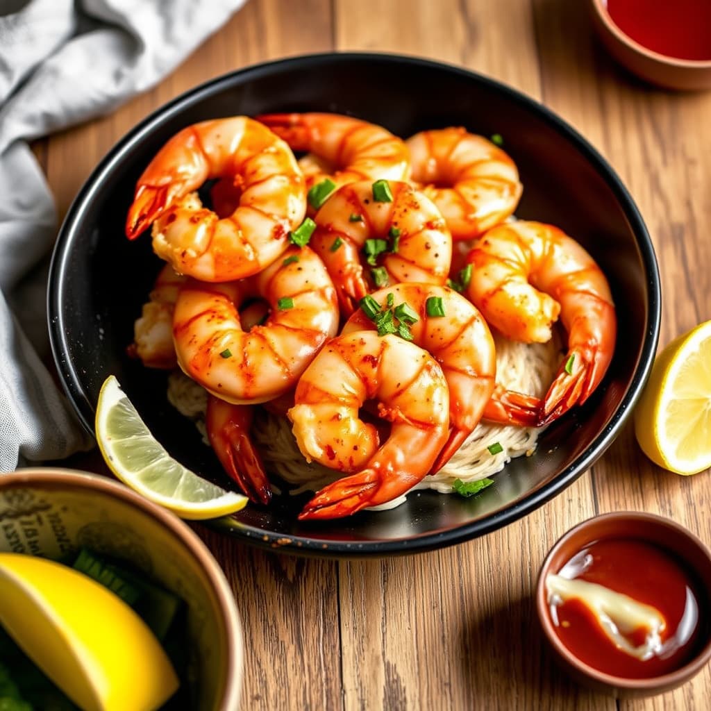 Kraftige chili- og tigerreker