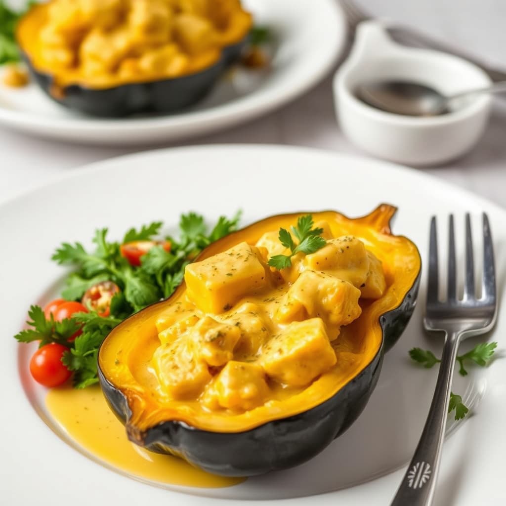 Kremede Christophene (karibisk gresskar)