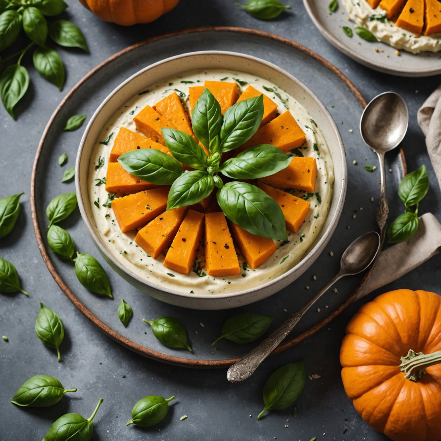 Kremet basilikum Jack O' Pumpkin