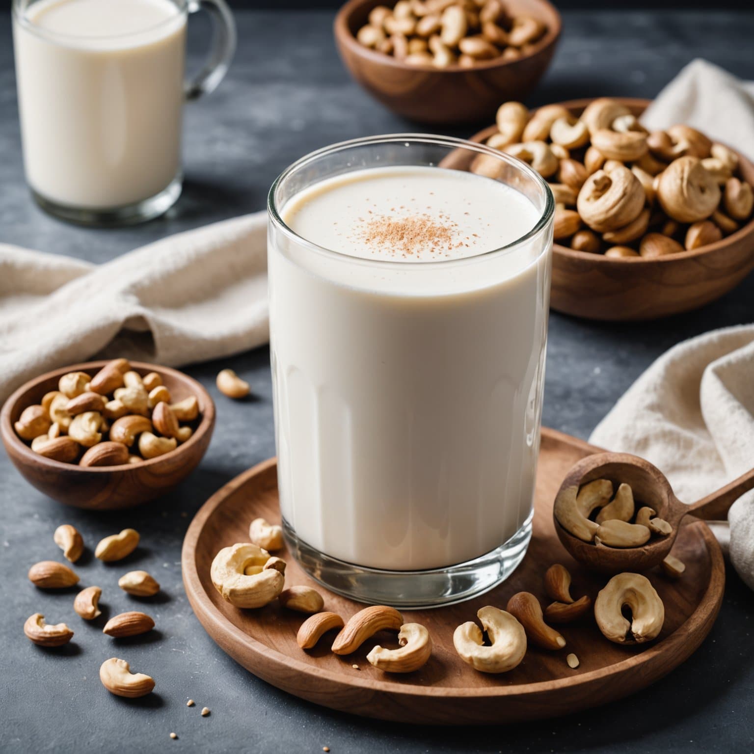 Kremet cashew-melk