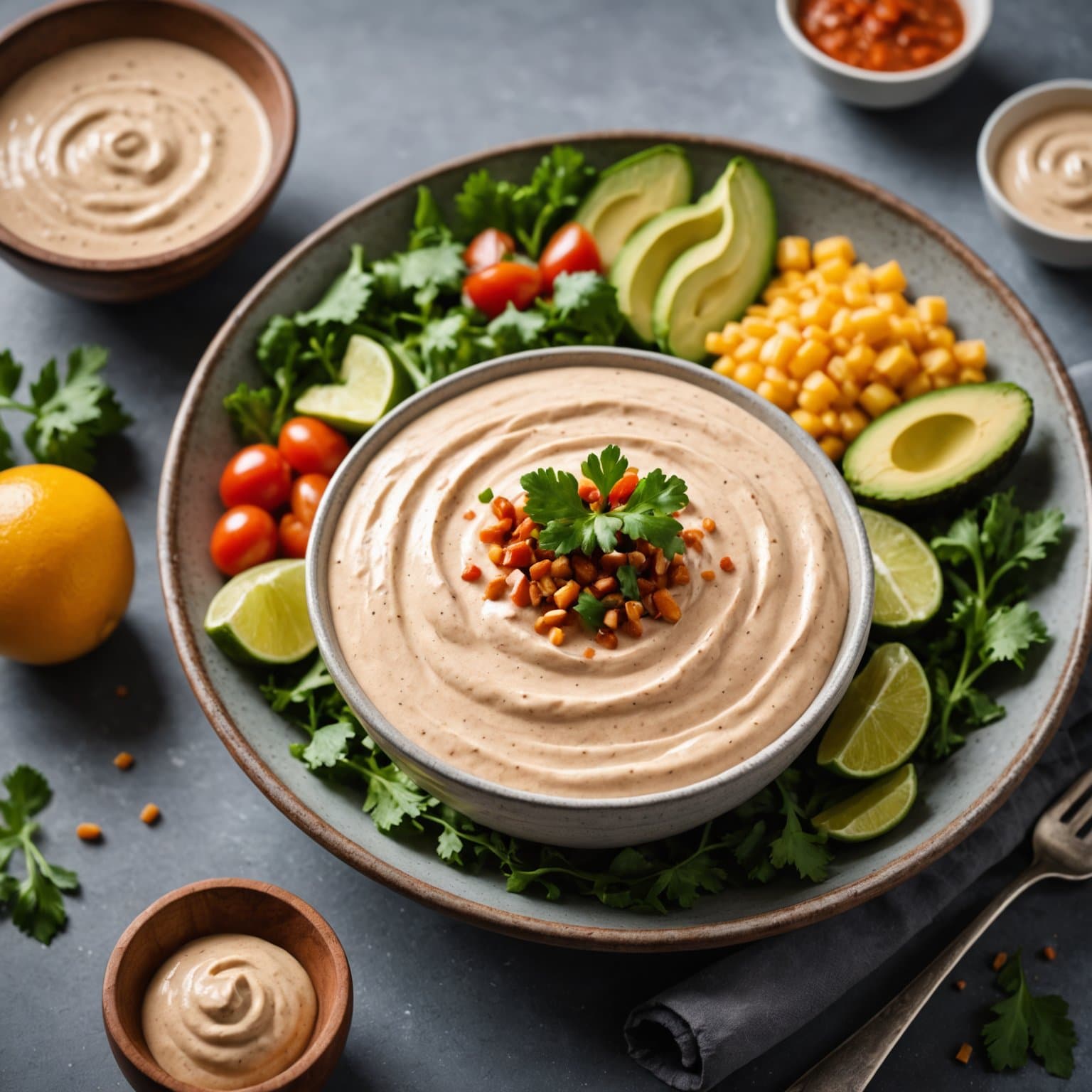 Kremet chipotledressing, uten meieriprodukter