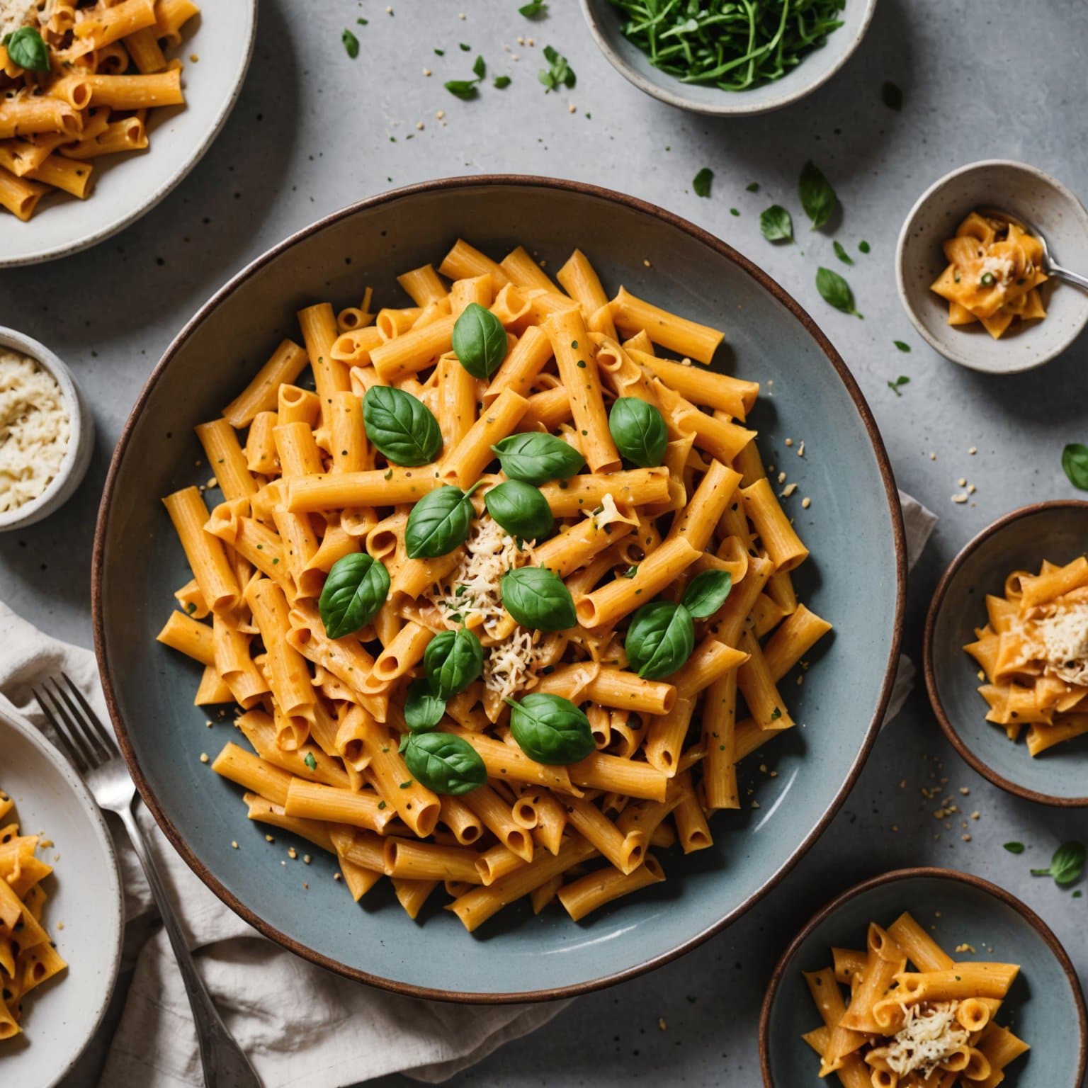 Kremet gresskarpasta