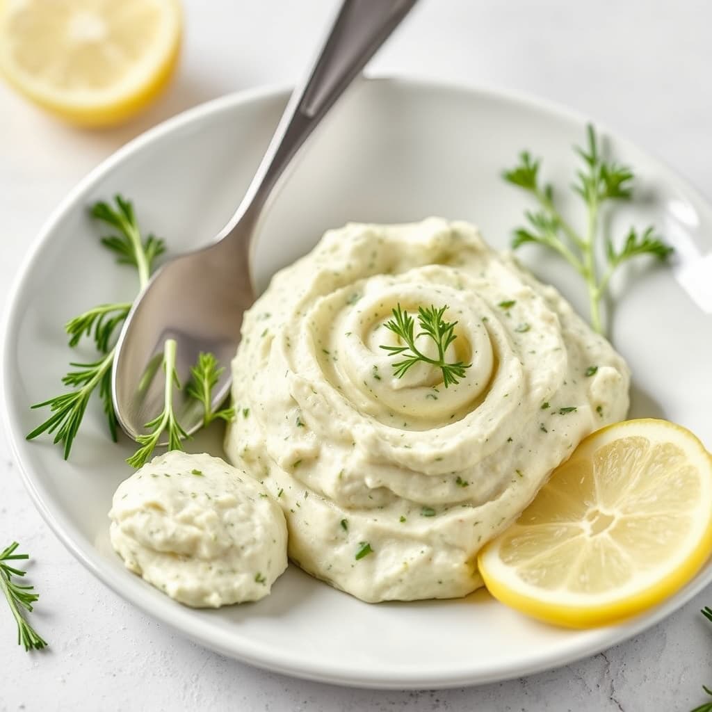 Kremet horseradish- og dillfyll