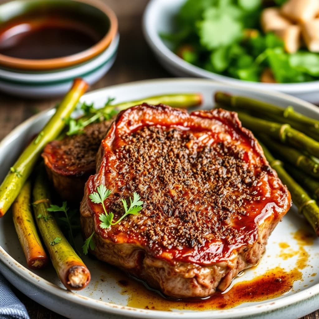 Krydderbakte porterhouse-biffer