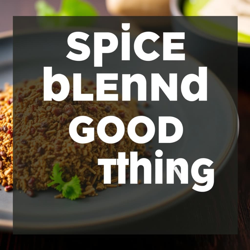 Krydderblanding – en god ting