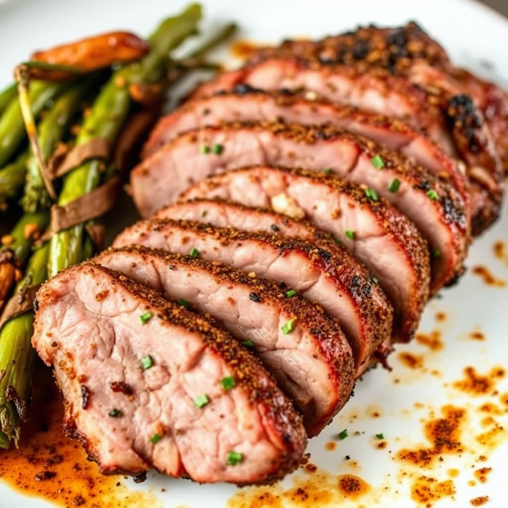 Krydret andebryst grillet med krydderblanding