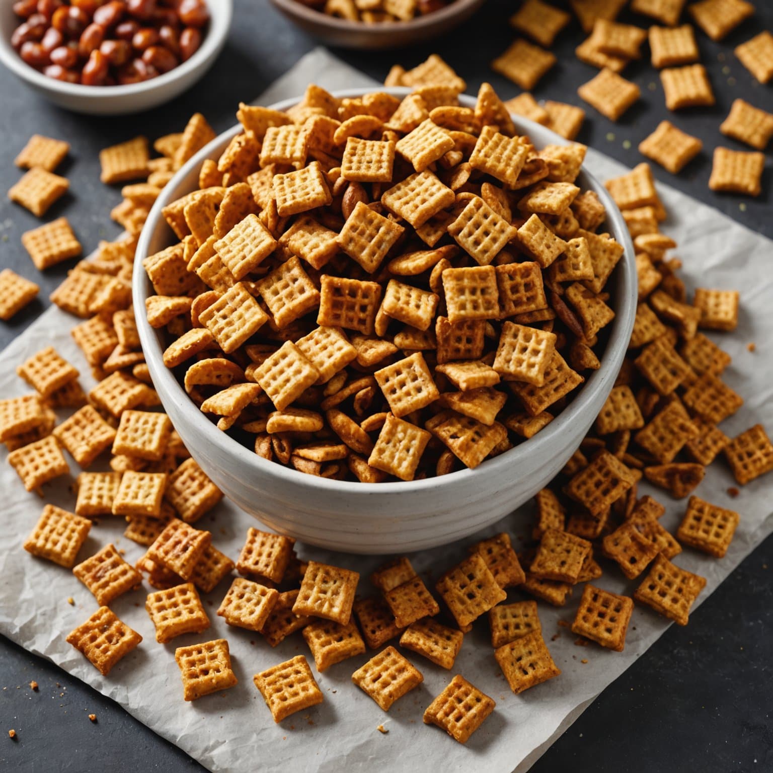 Krydret Buffalo Chex®-blanding