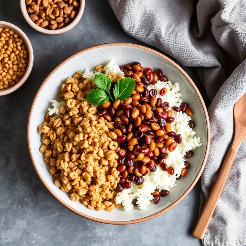 Krydret bulgur og linser for voksne