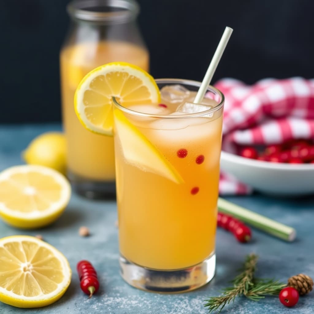 Krydret ferielemonade