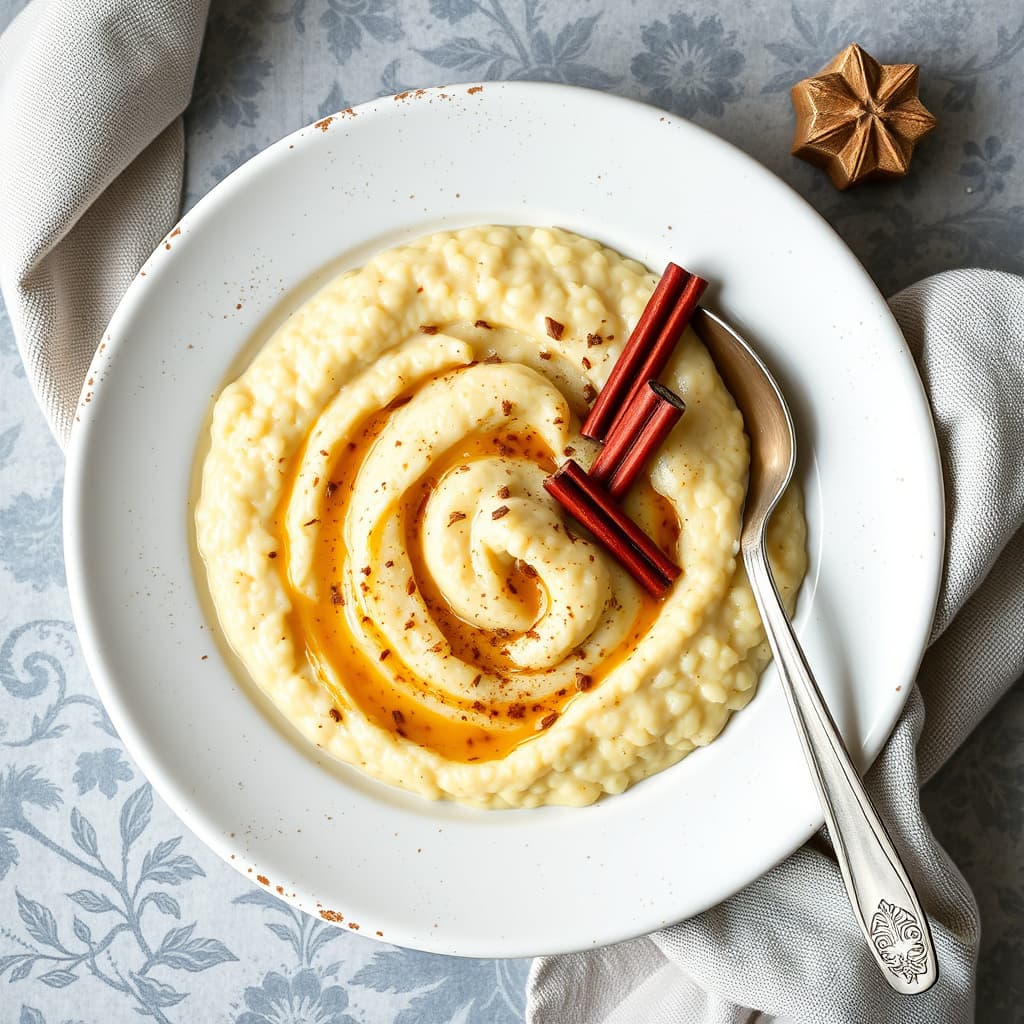 Krydret grits med chai-smak
