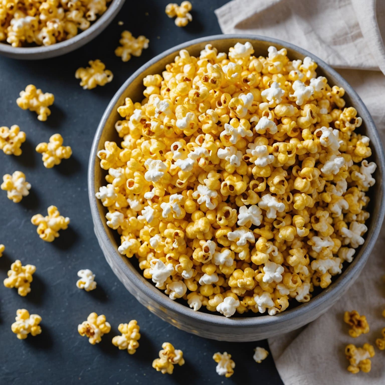 Krydret mikrobølgepopcorn