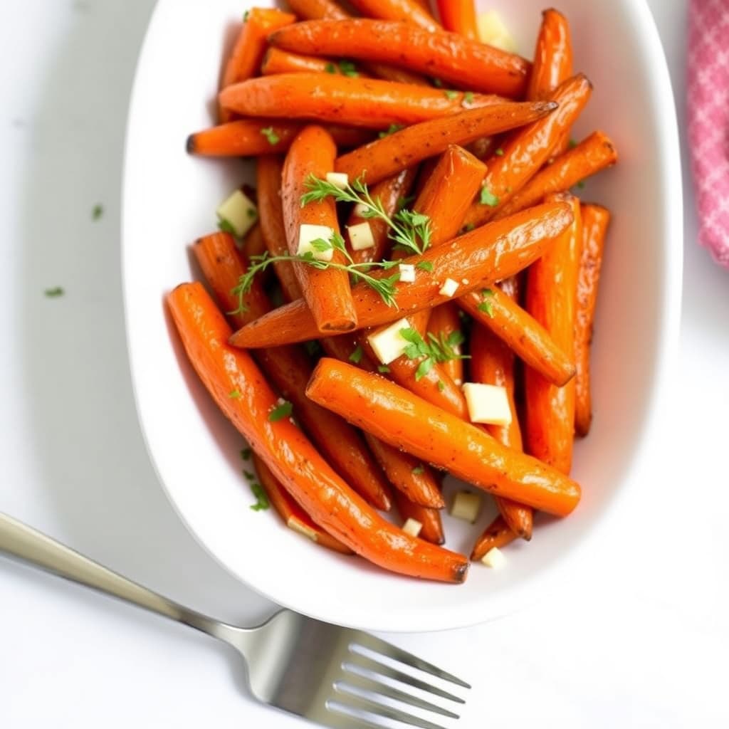 Krydret smørglasert gulrot